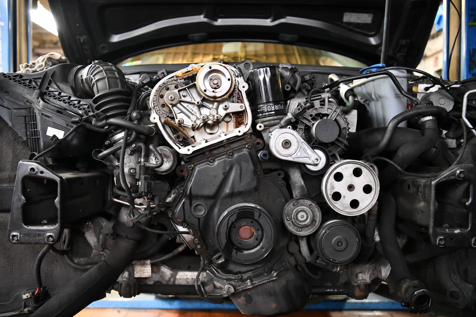 Arval Center MOTOER - serwis marki BMW (poczekalnia i miejsce do pracy)